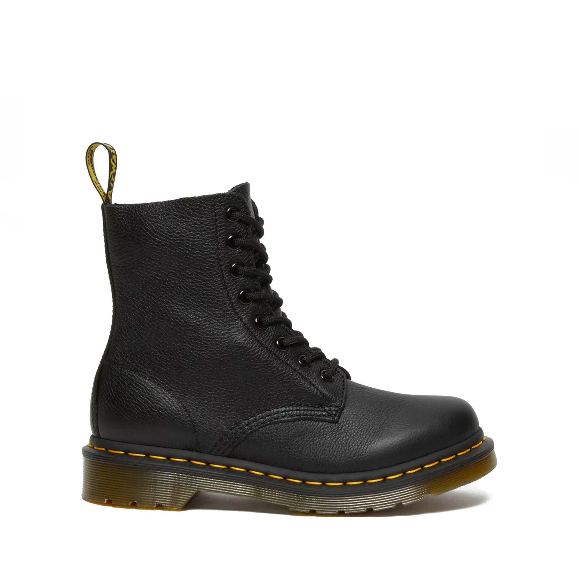 Boots 1460 en cuir gaufré reptile irisé Junior en Rose Multi