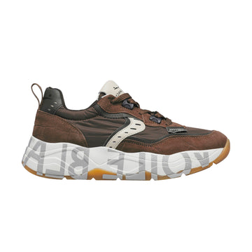 CLUB 105 CROCO NYLON BROWN