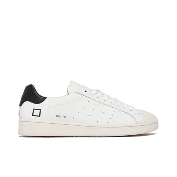 BASE LEATHER BIANCO/NERO