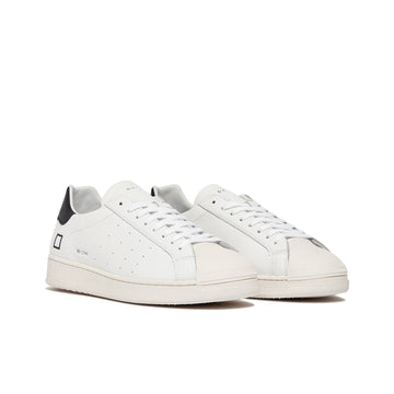 BASE LEATHER BIANCO/NERO