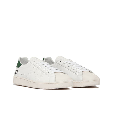 BASE LEATHER BIANCO/VERDE