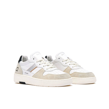 COURT 2.0 VINTAGE CALF BIANCO/NERO
