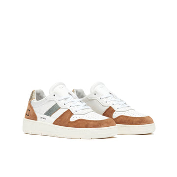 COURT 2.0 VINTAGE CALF BIANCO/PLATINO