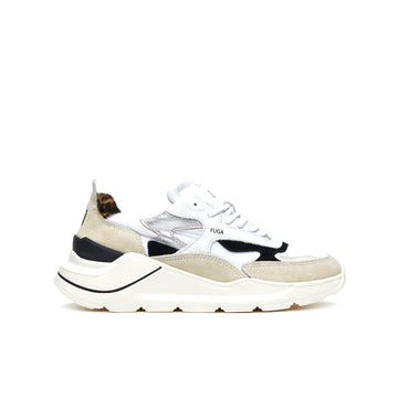 FUGA NYLON BIANCO/LEOPARD