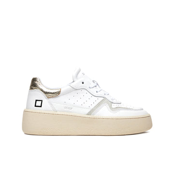 STEP CALF BIANCO - PLATINO