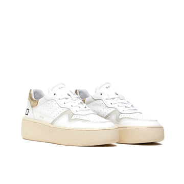 STEP CALF BIANCO - PLATINO
