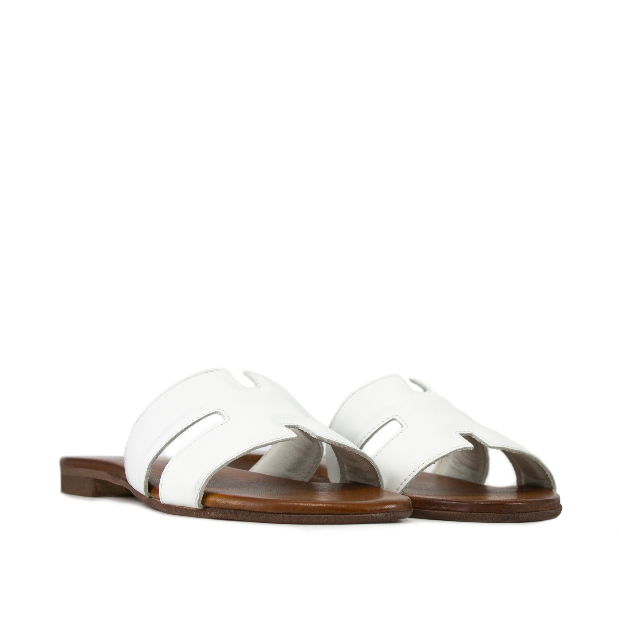NORAH TEMY Ciabattina Artigianale Flat Con Tomaia Imbottita Stile NORAH TEMY Ciabattina Artigianale Flat Con Tomaia Imbottita Stile